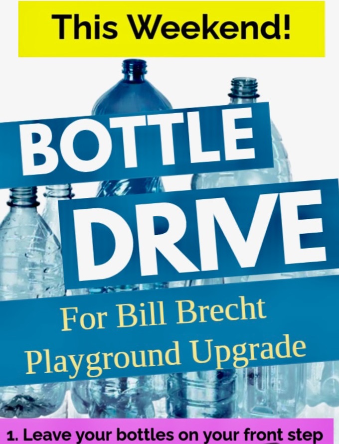 Bill Brecht Playground holds bottle drive